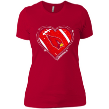 Load image into Gallery viewer, Arizona Cardinals Football Diamond Heart# pukas-store