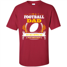Load image into Gallery viewer, Funny Football Dad Tshirt Christmas Gift for Dad# Zawin
