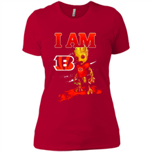 Load image into Gallery viewer, I Am Cincinnati Bengals Groot Football Lovers Nfl# Zawin