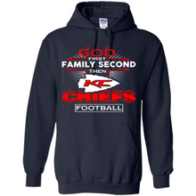 Load image into Gallery viewer, God First Family Second Then Kansas City Chiefs Football