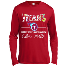 Load image into Gallery viewer, Tennessee Titans Derrick Henry Marcus Mariota Signatures Football