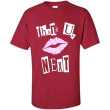 Load image into Gallery viewer, Thank U Next with lips kiss print