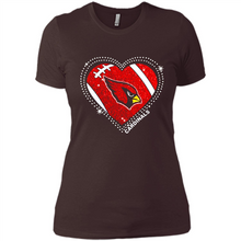 Load image into Gallery viewer, Arizona Cardinals Football Diamond Heart# pukas-store