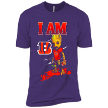 Load image into Gallery viewer, I Am Cincinnati Bengals Groot Football Lovers Nfl# Zawin