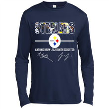 Load image into Gallery viewer, Pittsburgh Steelers Antonio Brown Juju Smith Signatures Football Fans