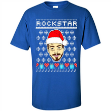 Load image into Gallery viewer, Post Malone rockstar Christmas sweater