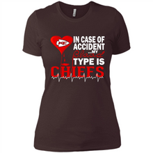 Load image into Gallery viewer, Nfl My Blood Type Is Kansas City Chiefs Gift For Fans # Zawin