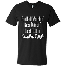 Load image into Gallery viewer, Football Watching Beer Drinking Trash Talking Girl# Zawin
