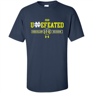 2018 NOTRE DAME FIGHTING IRISH UNDEFEATED REGULAR 12-0 SEASON