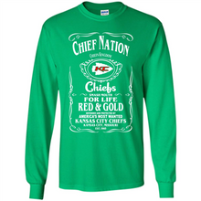 Load image into Gallery viewer, Chief Nation Chiefs Kingdom Football Kansas City Chiefs Slogan