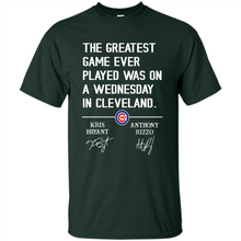 Load image into Gallery viewer, The greatest game ever played was on a wednesday in cleveland