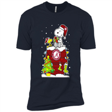 Load image into Gallery viewer, Alabama Crimson Tide Ugly Christmas Sweaters Snoopy Woodstock sweater
