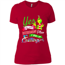 Load image into Gallery viewer, Grinch Yes I Do Have A Retirement Plan I Plan On Quilting