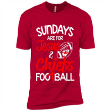 Load image into Gallery viewer, undays Are for Jesus and Kansas City Chiefs Football # Zawin