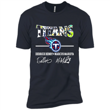 Load image into Gallery viewer, Tennessee Titans Derrick Henry Marcus Mariota Signatures Football