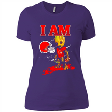 Load image into Gallery viewer, I Am Cleveland Browns Groot Football Lovers Nfl# Zawin