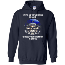 Load image into Gallery viewer, Dallas Cowboys Write Your Worries In Sand Chisel Your Victory In Stone