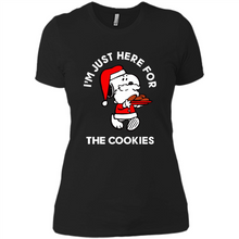 Load image into Gallery viewer, Peanuts Santa Claus Snoopy I’m Just Here For The Cookies