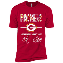 Load image into Gallery viewer, Green Bay Packers Aaron Rodgers, Davante Adams