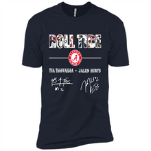 Load image into Gallery viewer, Roll Tide Alabama Crimson Tua Tagovailoa Jalen Hurts Signatures Shirt Roll Tide Alabama Crimson Tua Tagovailoa Jalen Hurts Signatures