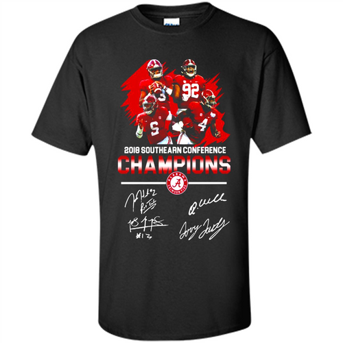 Alabama Crimson Tide 2018 Southeastern Conference Champions 4 Signature