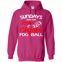 Load image into Gallery viewer, undays Are for Jesus and Kansas City Chiefs Football # Zawin