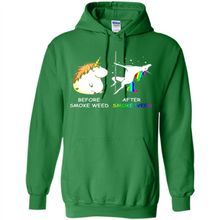 Load image into Gallery viewer, Before Smoke Weed After Smoke Weed Unicorn