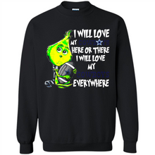 Load image into Gallery viewer, Cool Grinch Loves Cowboys-Team Everywhere Funny Football Fans Christmas# Zawin