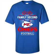 Load image into Gallery viewer, God First Family Second Then Kansas City Chiefs Football