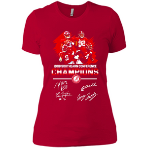 Alabama Crimson Tide 2018 Southeastern Conference Champions 4 Signature