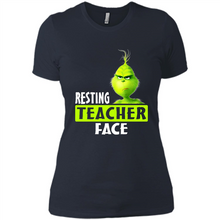 Load image into Gallery viewer, Grinch Resting Teacher Face