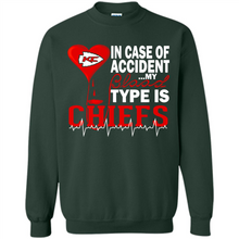 Load image into Gallery viewer, Nfl My Blood Type Is Kansas City Chiefs Gift For Fans # Zawin