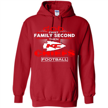 Load image into Gallery viewer, God First Family Second Then Kansas City Chiefs Football