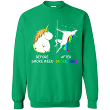 Load image into Gallery viewer, Before Smoke Weed After Smoke Weed Unicorn