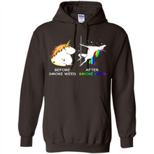 Load image into Gallery viewer, Before Smoke Weed After Smoke Weed Unicorn