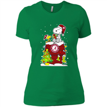 Load image into Gallery viewer, Alabama Crimson Tide Ugly Christmas Sweaters Snoopy Woodstock sweater