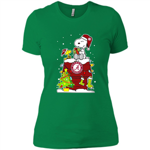 Alabama Crimson Tide Ugly Christmas Sweaters Snoopy Woodstock sweater