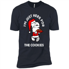 Load image into Gallery viewer, Peanuts Santa Claus Snoopy I’m Just Here For The Cookies