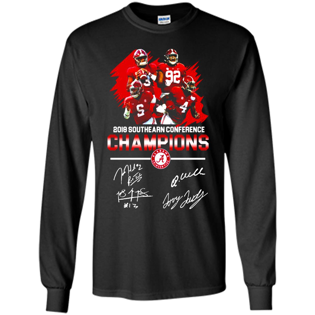 Alabama Crimson Tide 2018 Southeastern Conference Champions 4 Signature