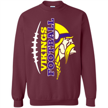 Load image into Gallery viewer, Funny Viking with a giant Football Skol to Minnesota# Zawin