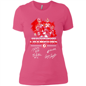 Alabama Crimson Tide 2018 Southeastern Conference Champions 4 Signature