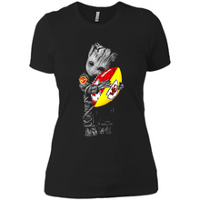 Load image into Gallery viewer, Groot Hug Kansas City Chiefs Football Rabbit And Kid