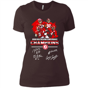 Alabama Crimson Tide 2018 Southeastern Conference Champions 4 Signature