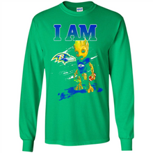 Load image into Gallery viewer, I Am Baltimore Ravens Groot Football Lovers Nfl# Zawin