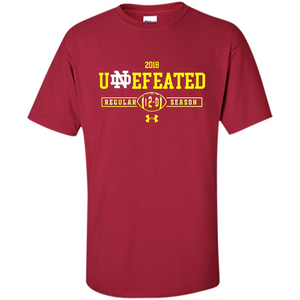 2018 NOTRE DAME FIGHTING IRISH UNDEFEATED REGULAR 12-0 SEASON
