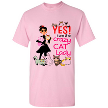 Load image into Gallery viewer, Yes I Am The Crazy Cat Lady Cat Lover