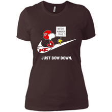 Load image into Gallery viewer, Nike Kansas City Chiefs Are Number One Just Bow Down Snoopy # Zawin