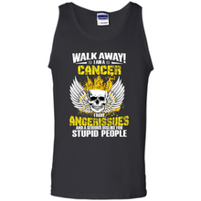 Load image into Gallery viewer, Walk Away I Am A Cancer Vintage Skull