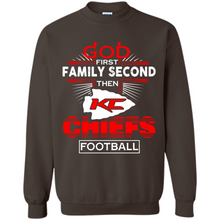 Load image into Gallery viewer, God First Family Second Then Kansas City Chiefs Football