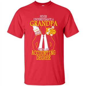 Accounting Degree Never Underestimate A Grandpa# pukas-store
